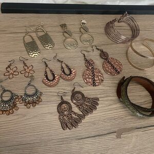 Paparazzi gold bronze Bundle